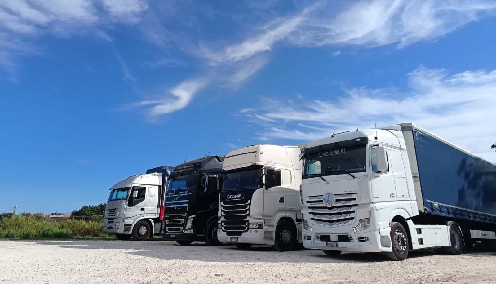 Autotrasporti Ragusa Modica Catania - Flotta camion Euro 6 Morana Trasporti per trasporti Sicilia Italia